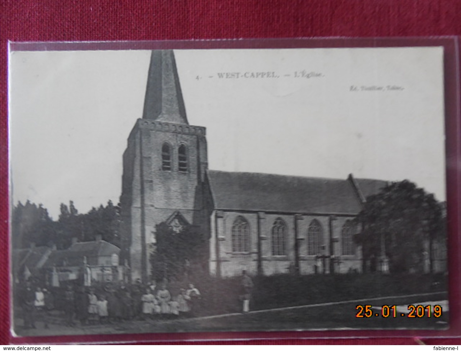 CPA - West-Cappel - L'Eglise - Autres & Non Classés