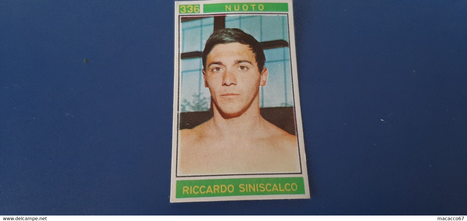 Figurina Panini Campioni Dello Sport 1967 - 336 Riccardo Siniscalco - Edizione Italiana