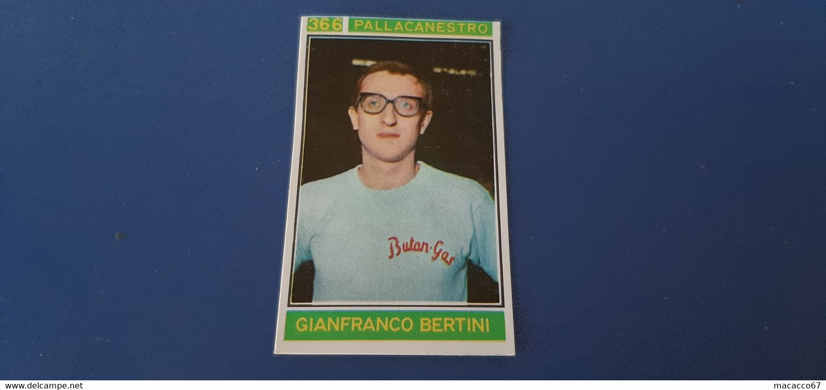 Figurina Panini Campioni Dello Sport 1967 - 366 Gianfranco Bertini - Edizione Italiana