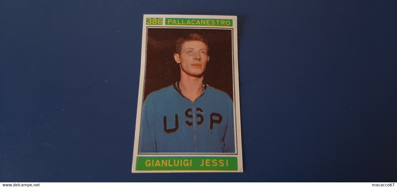 Figurina Panini Campioni Dello Sport 1967 - 386 Gianluigi Jessi - Edizione Italiana