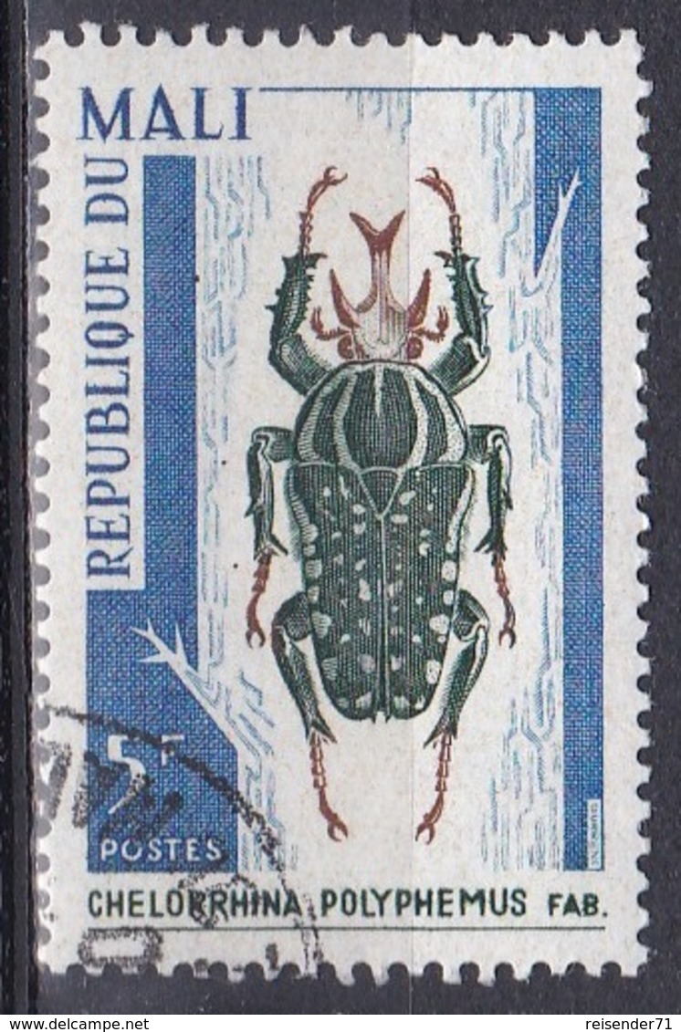 Mali 1967 Tiere Fauna Animals Käfer Beetles Coleoptere Escarabajo Coleottero Insekten Insects, Mi. 151 Gest. - Mali (1959-...)