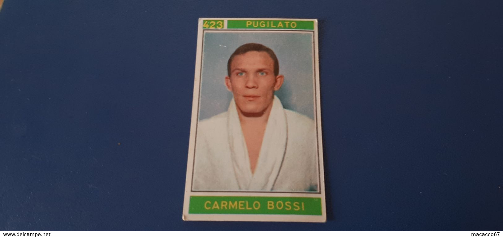 Figurina Panini Campioni Dello Sport 1967 - 423 Carmelo Bossi - Edizione Italiana