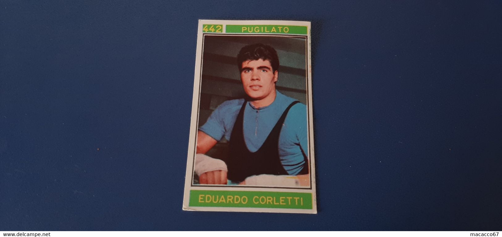 Figurina Panini Campioni Dello Sport 1967 - 442 Eduardo Corletti - Edizione Italiana