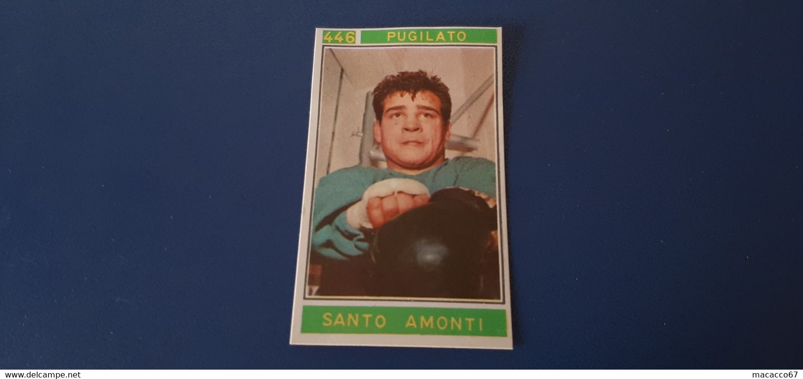 Figurina Panini Campioni Dello Sport 1967 - 446 Santo Amonti - Edizione Italiana