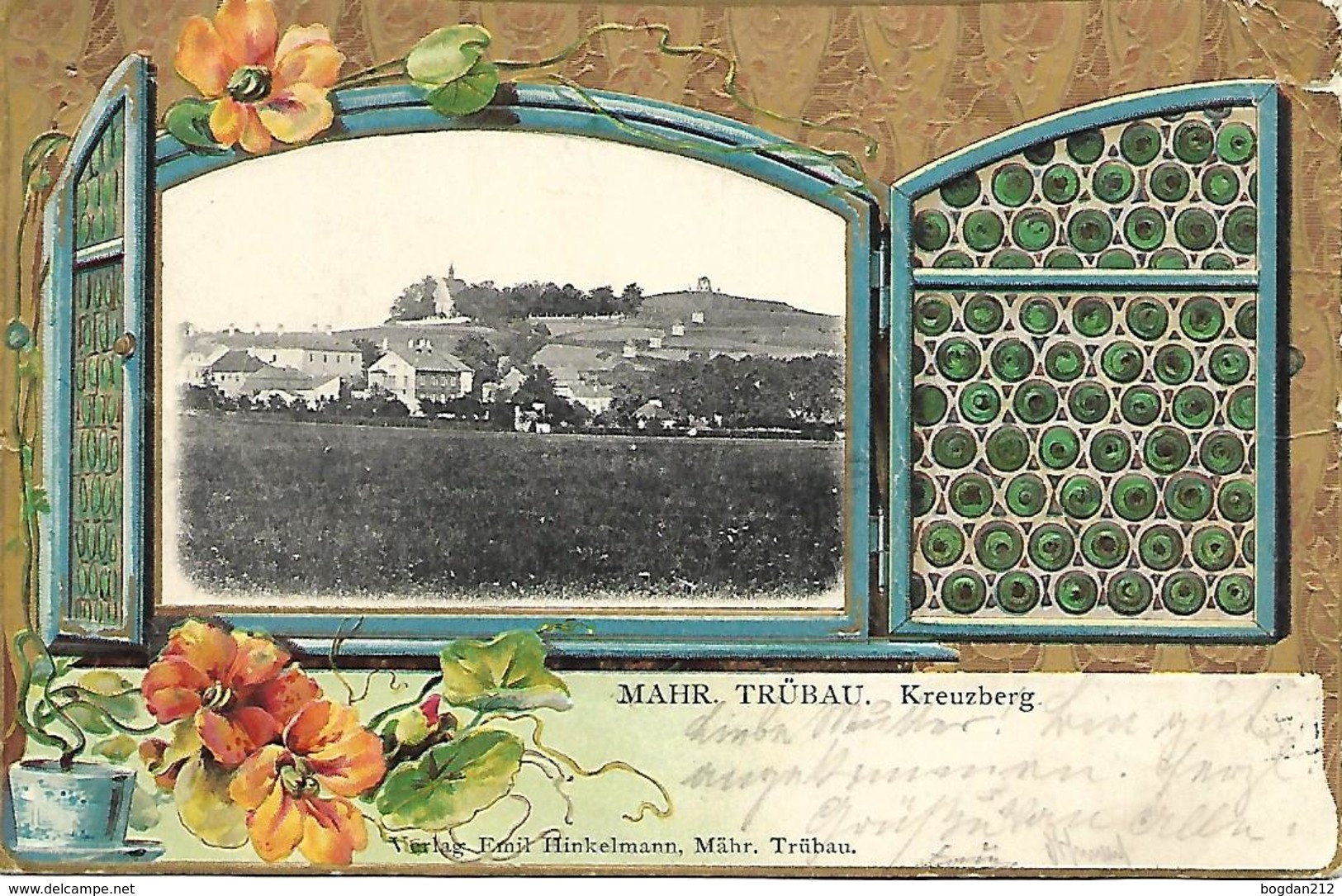 1902 - Moravska Trebowa ,PRAGE KARTE,  Gute Zustand, 2 Scan - Tsjechië