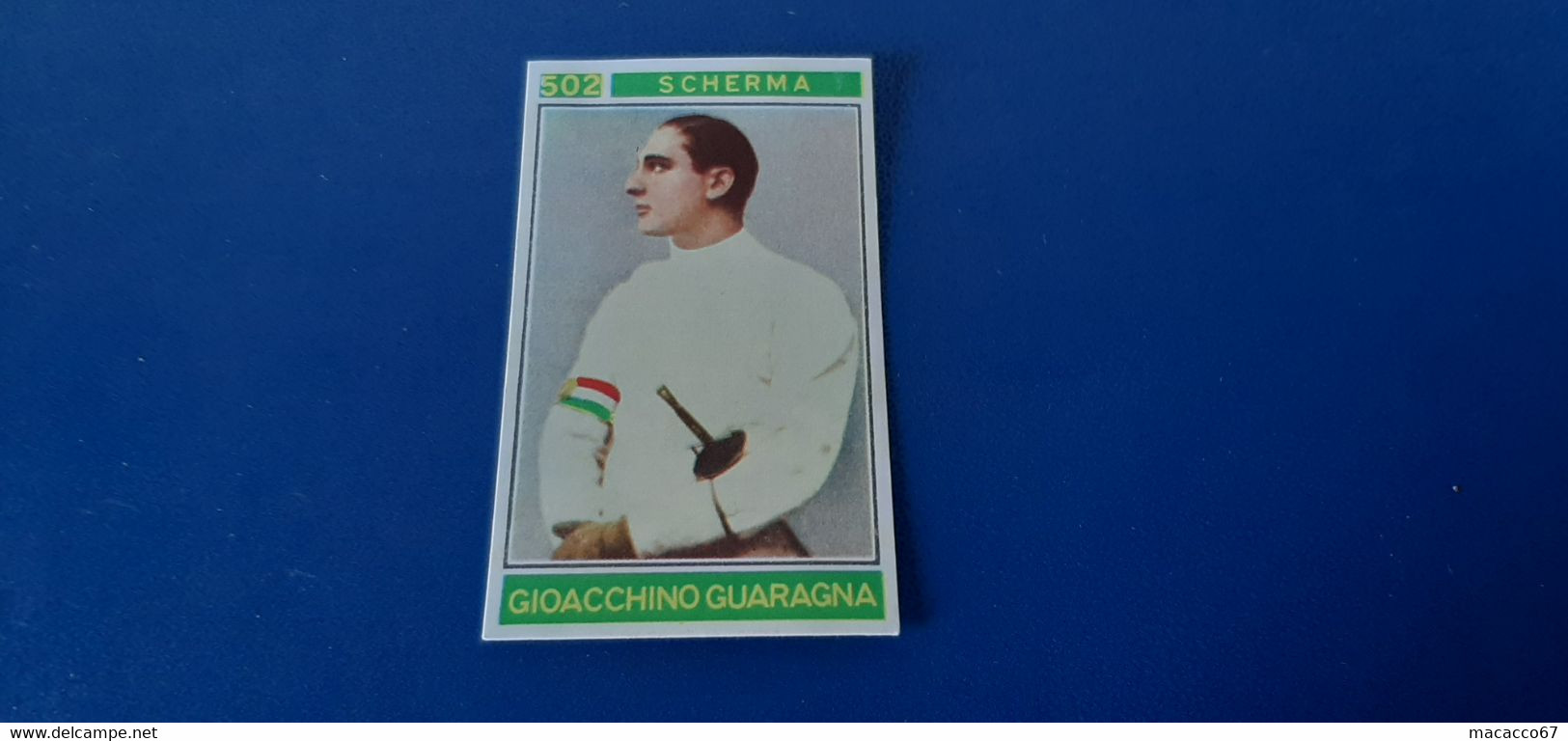 Figurina Panini Campioni Dello Sport 1967 - 502 Gioacchino Guaragna - Edizione Italiana