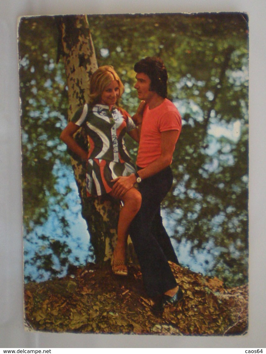 Coppia Innamorati  Cartolina 1979 - Coppie