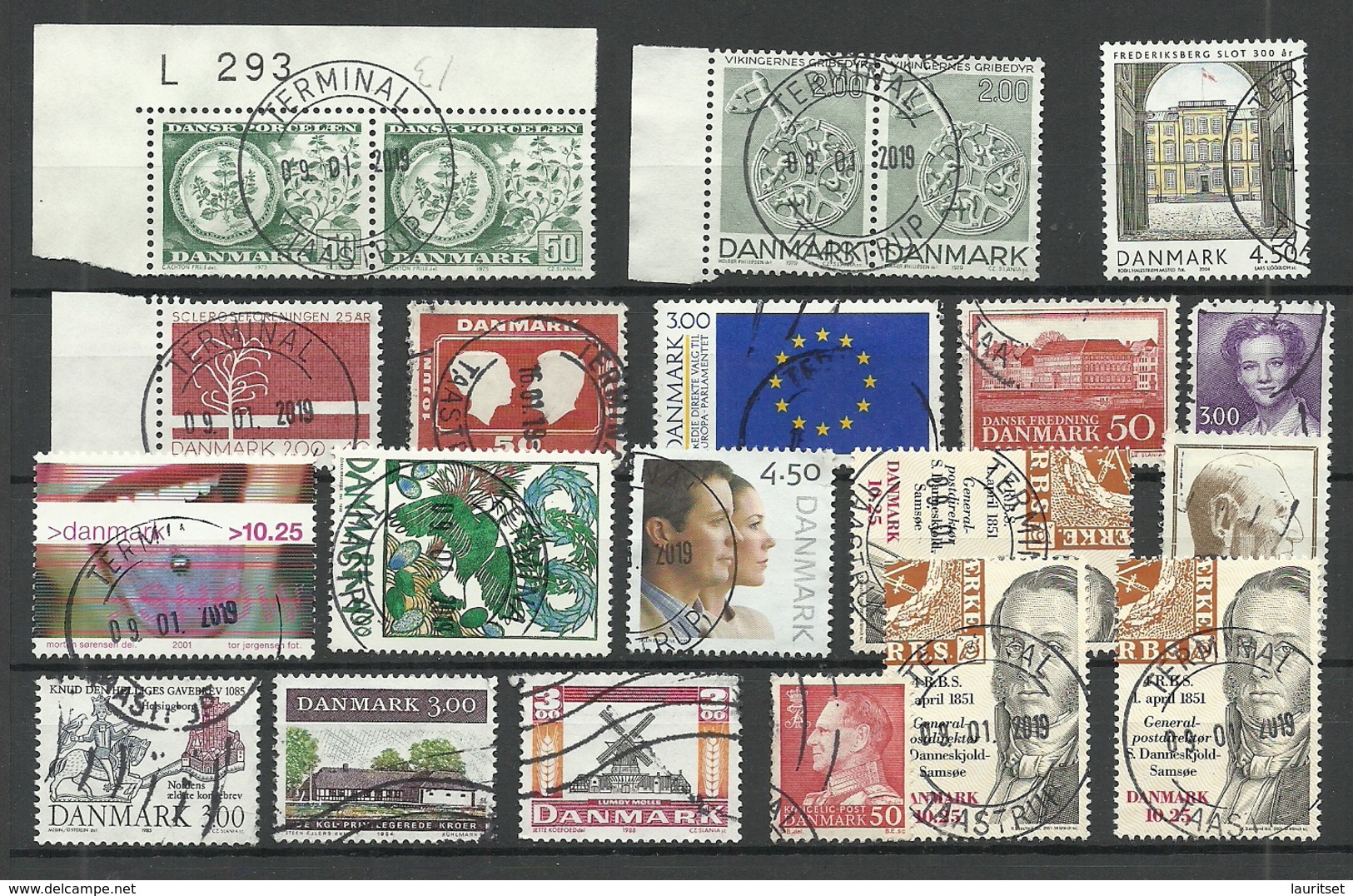 DENMARK Dänemark Lot Used Stamps - Sammlungen