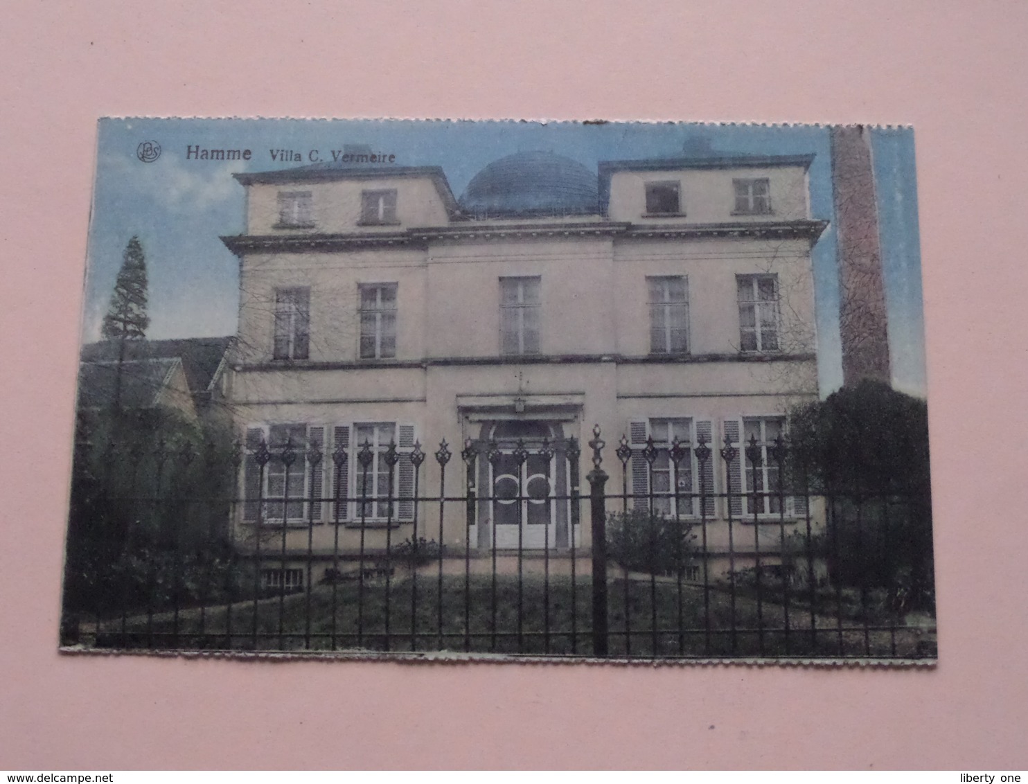 Villa C. Vermeire HAMME () Anno 19?? ( Zie Foto's Voor Detail ) Kaart Uit Carnet ? ! - Hamme