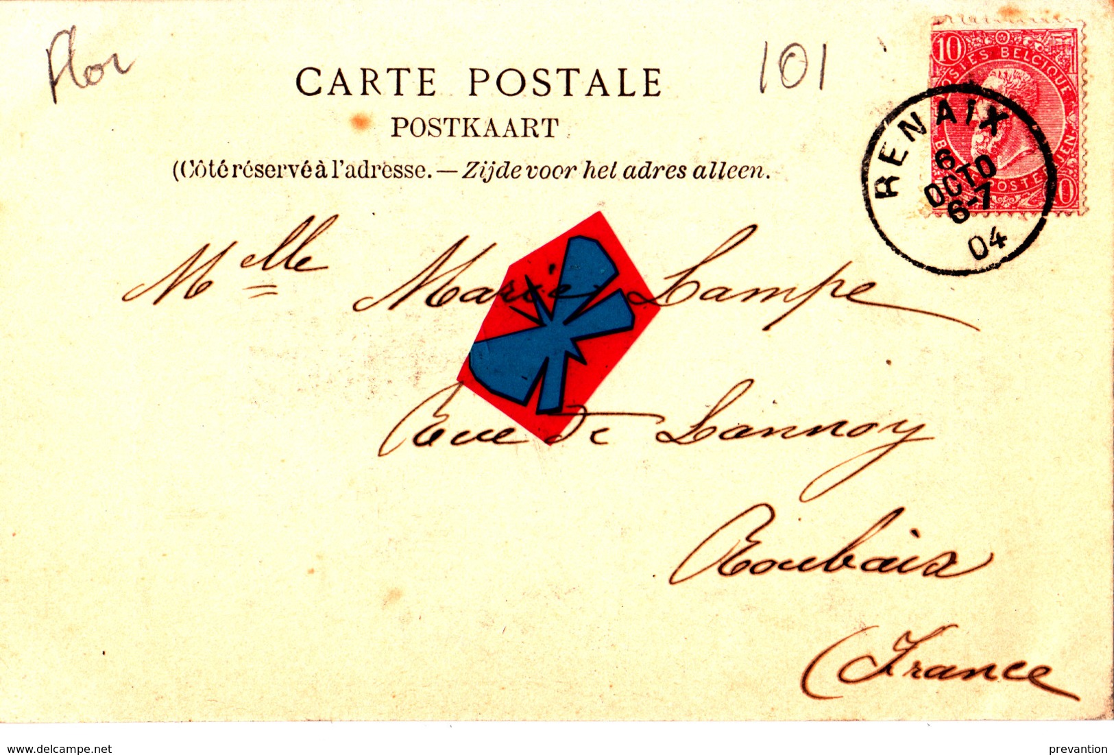 RENAIX - La Rue Des Prêtres - Carte Circulée En 1904 - Ronse
