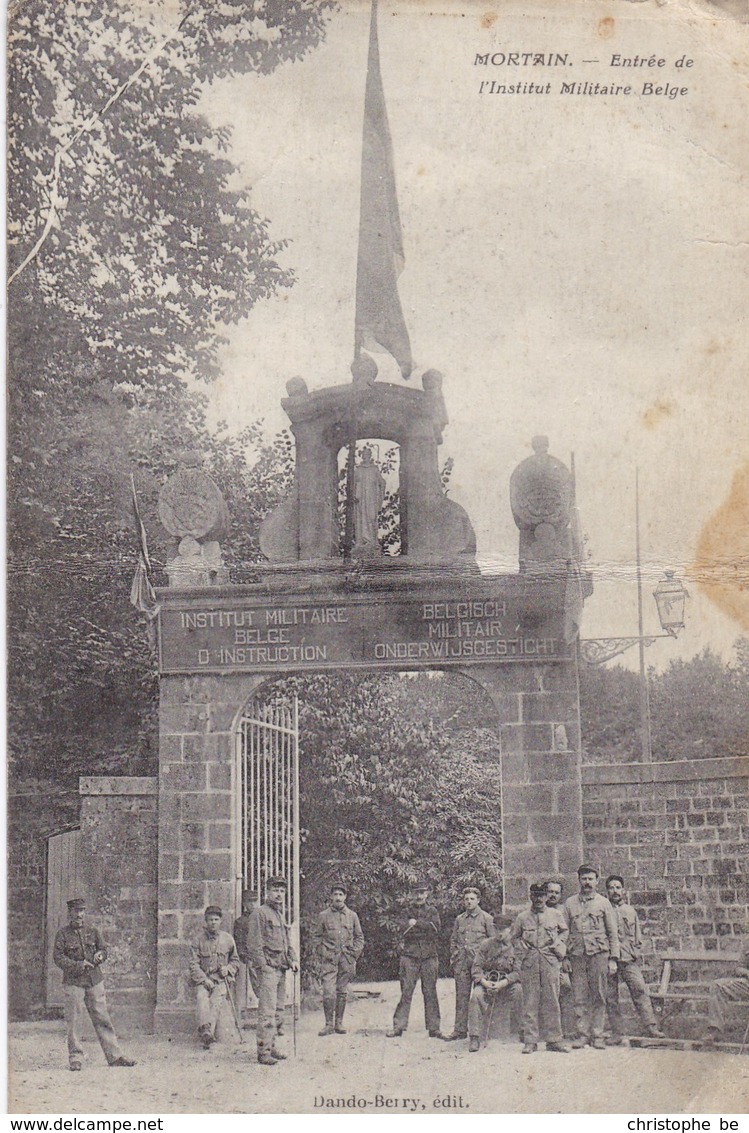 Mortain, Entrée De L'institut Militaire Belge (pk54578) - Andere & Zonder Classificatie