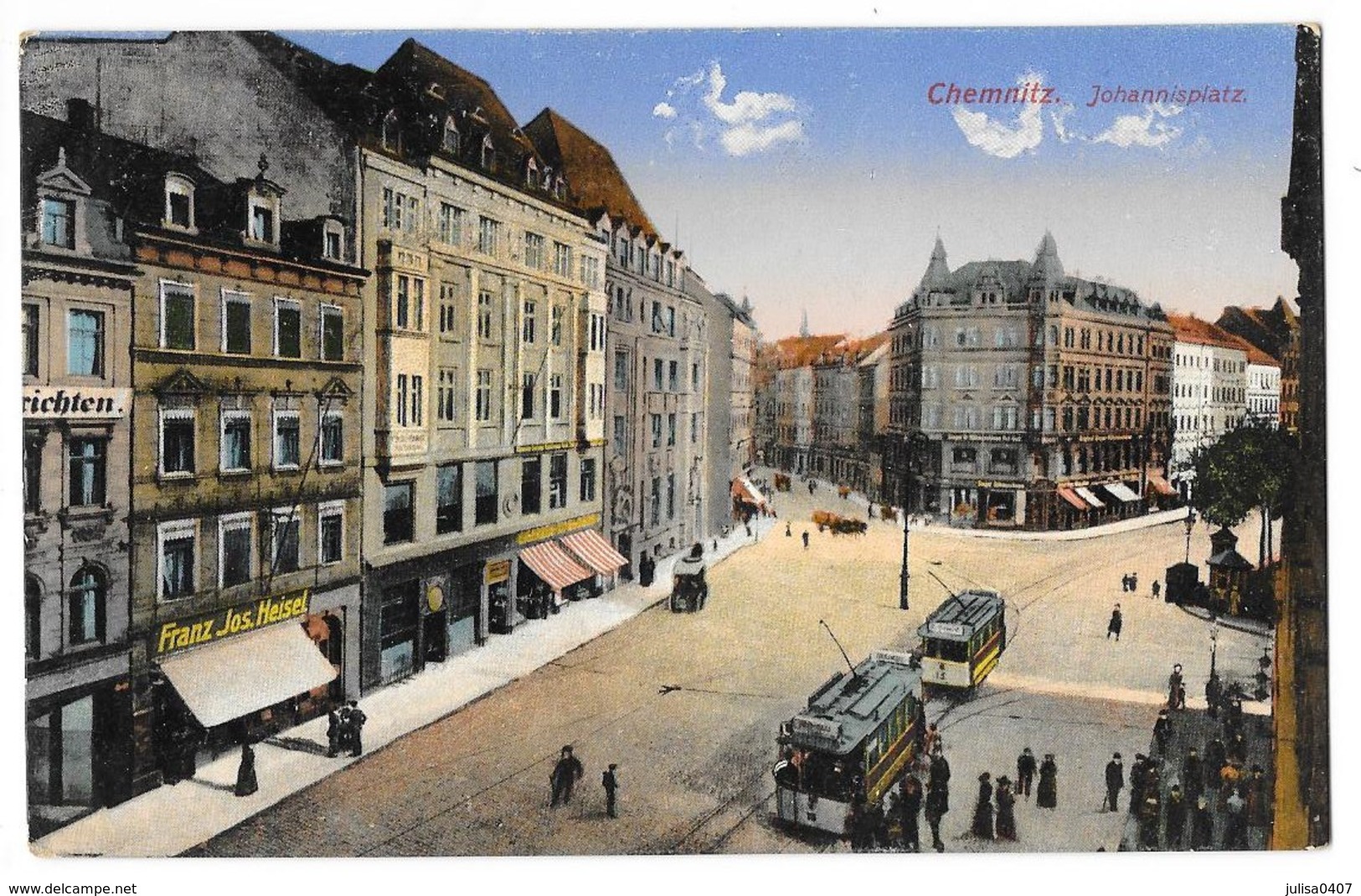 CHEMNITZ (Allemagne) Johannisplatz - Chemnitz