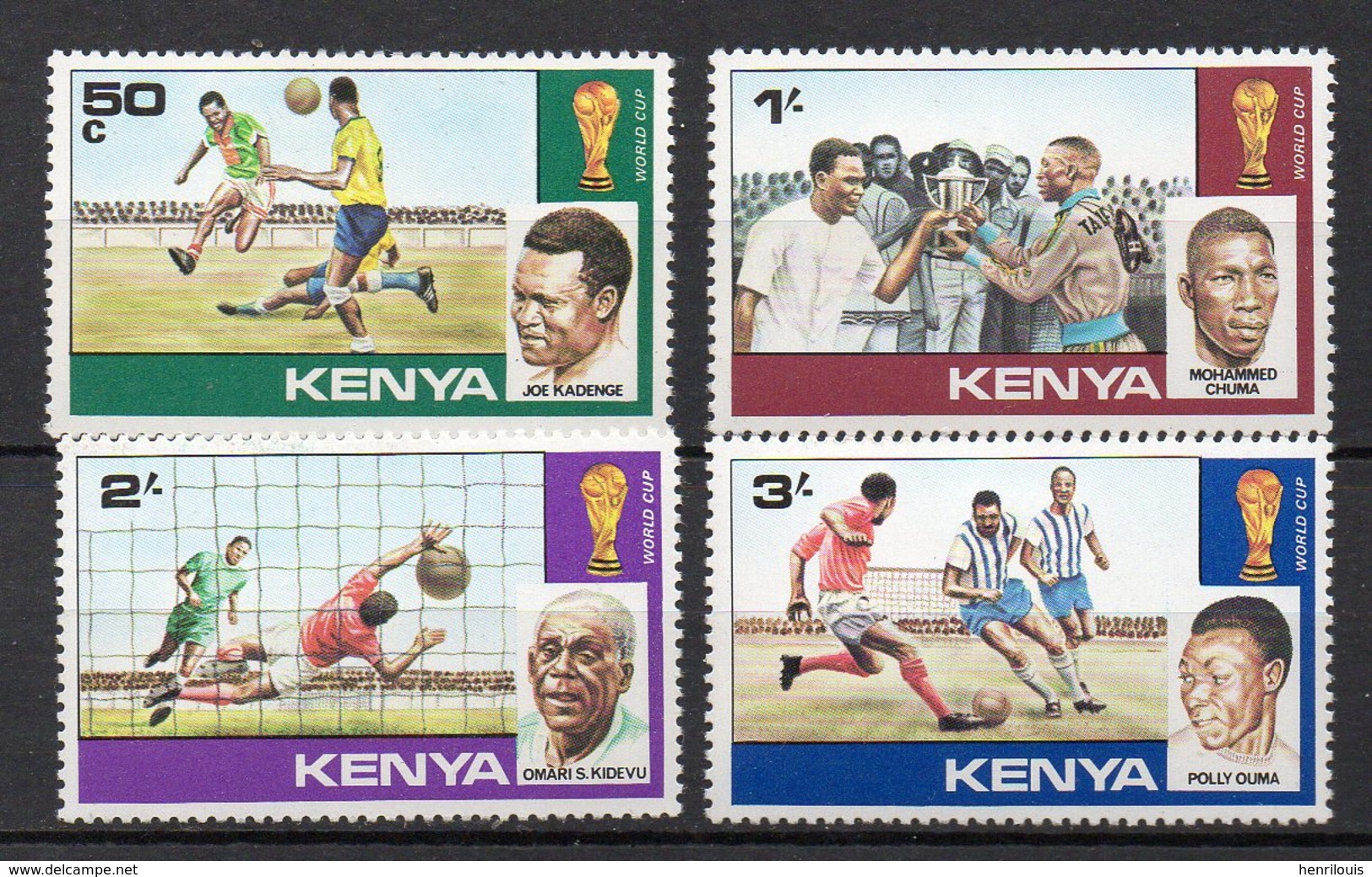 KENYA  Timbres Neufs ** De 1978   (ref 6001 ) Sport - Fotball - Kenya (1963-...)