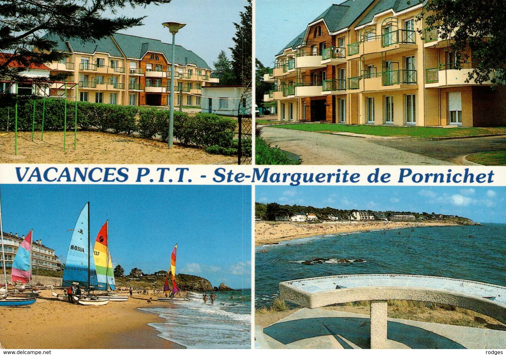 Dep 44 , Cpm  STE MARGUERITE DE PORNICHET , Vacances P.T.T. , Multivues (D09.4403) - Pornichet