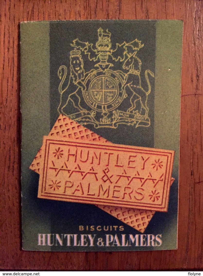 Ancien Petit Calendrier 1938 " Biscuits HUNTLEY & PALMERS " - Illustré - Calendar - Petit Format : 1921-40