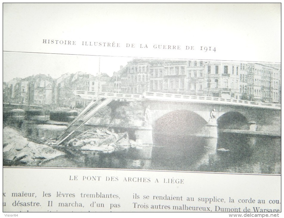 32-Histoire illustrée Guerre 1914-Micheroux Retinne Fléron Eben Waremme Liège Berneau Warsage Sprimont Louveigné  atroci