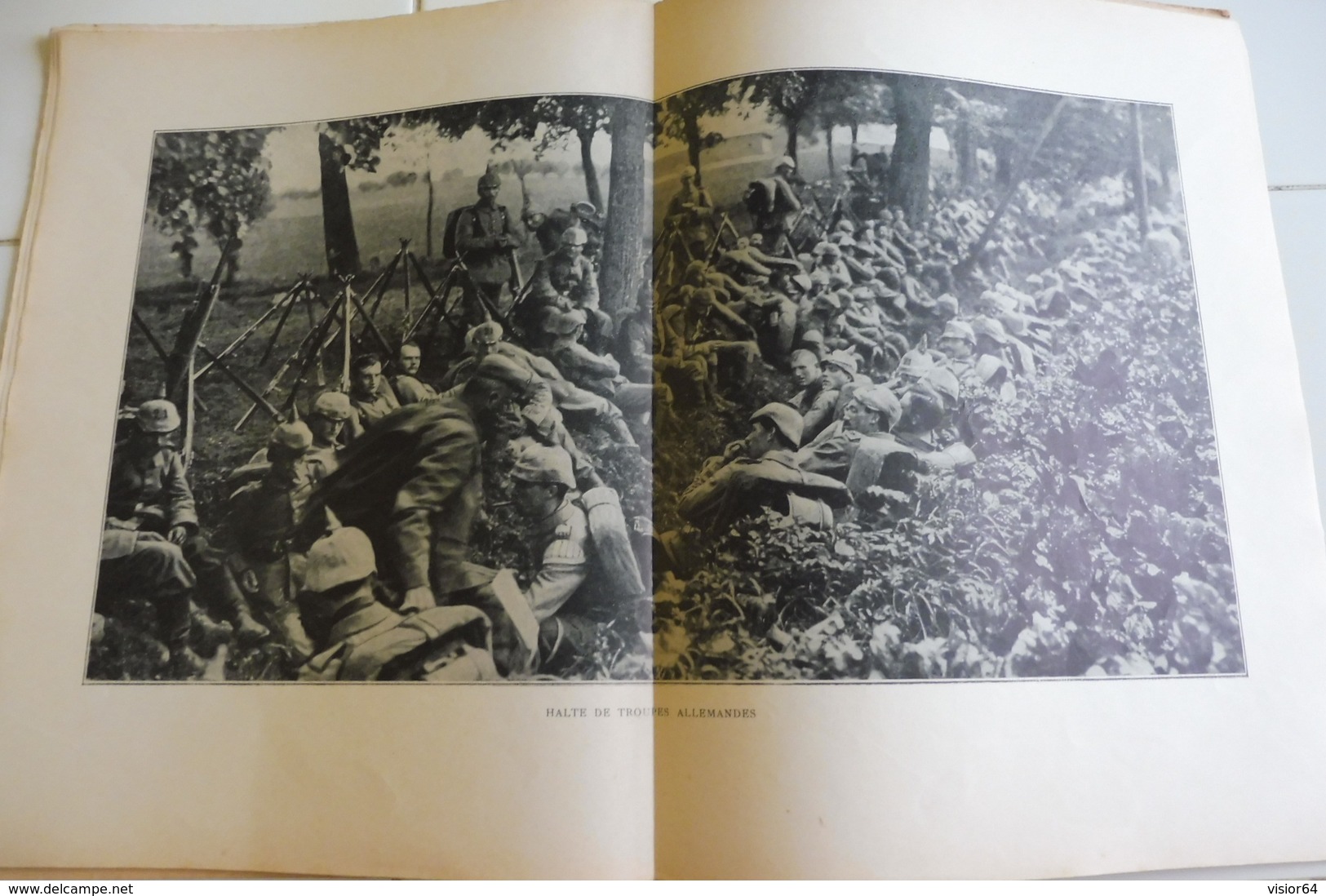 32-Histoire illustrée Guerre 1914-Micheroux Retinne Fléron Eben Waremme Liège Berneau Warsage Sprimont Louveigné  atroci