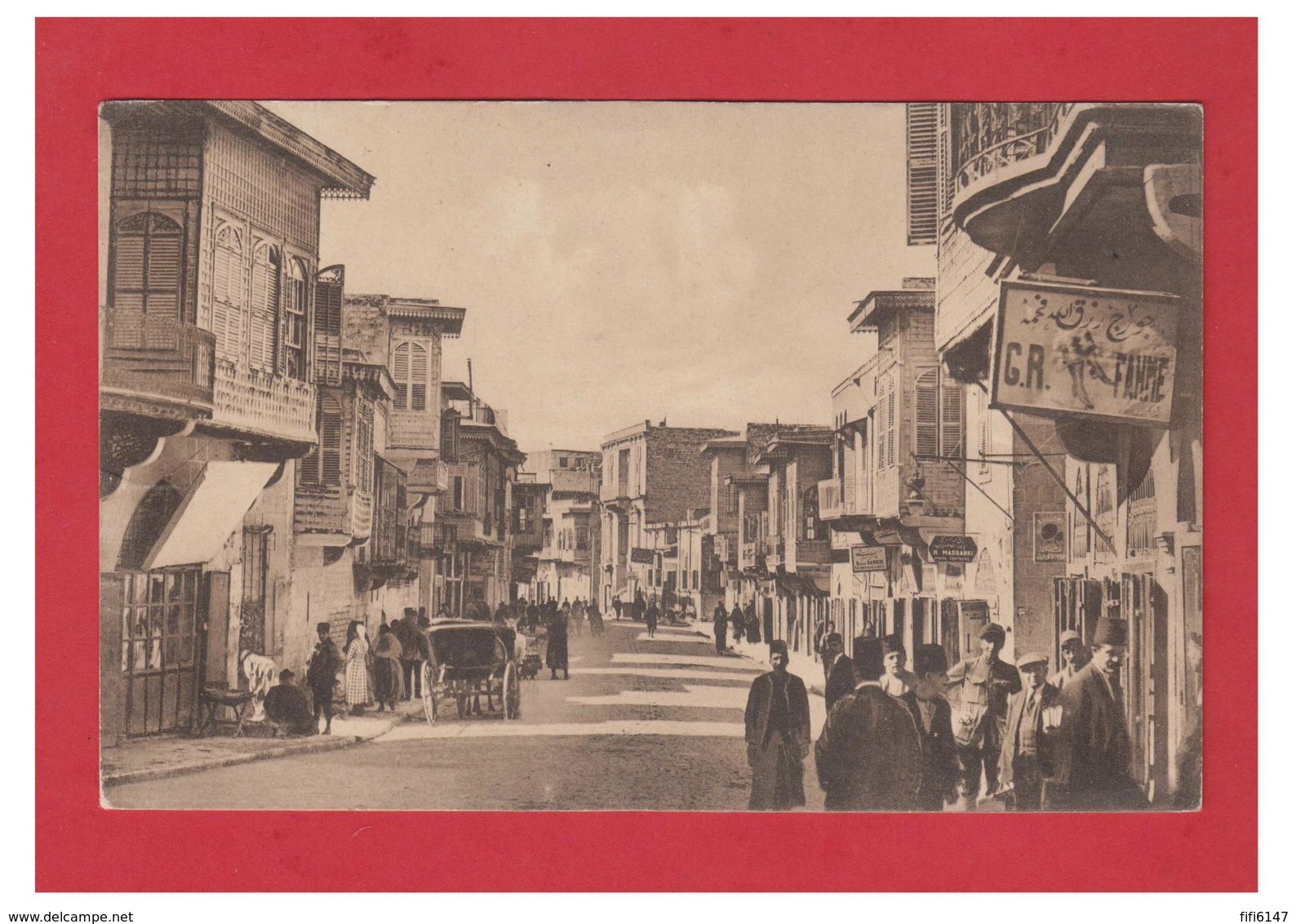 SYRIE -- ALEP -- RUE TELAL -- -- CP 1924-- - Syrie