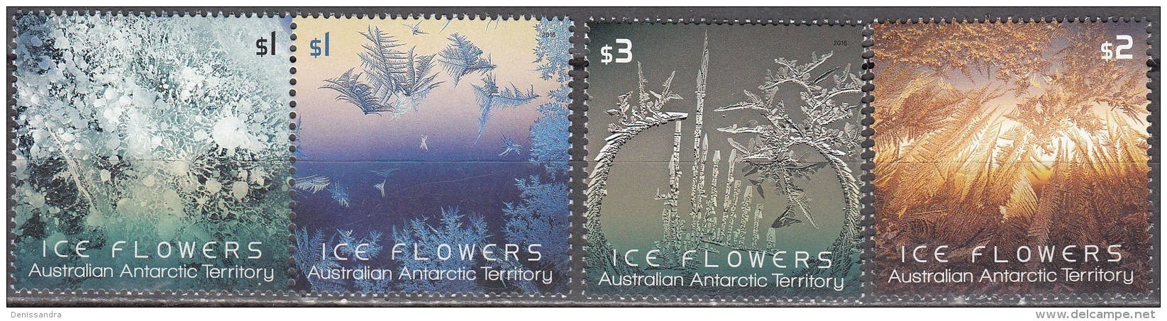 Australian Antarctic Territory 2016 Fleurs De Glace Neuf ** - Nuovi