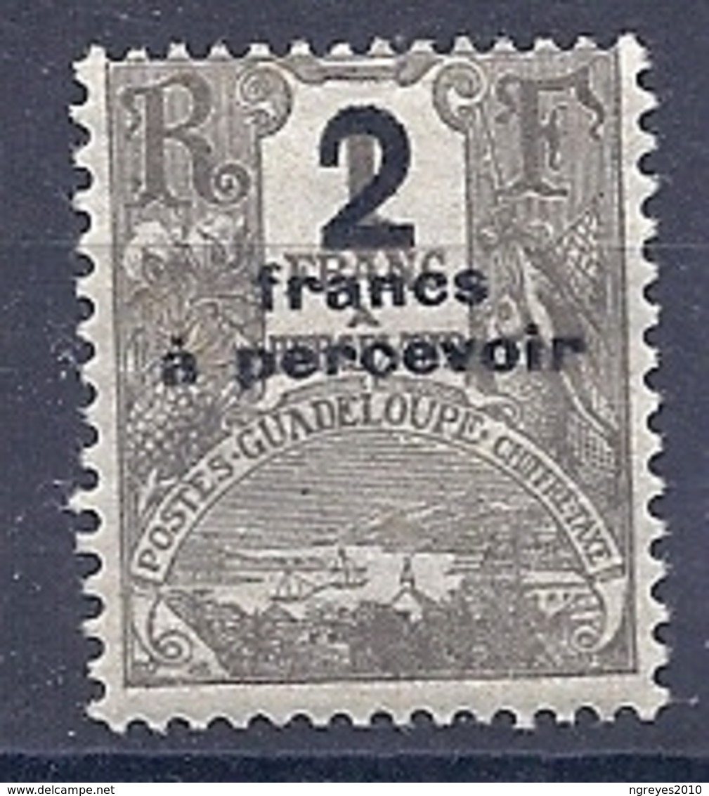 180031045  GUADALUPE  FR  YVERT  TAXE  Nº   23  */MH - Timbres-taxe