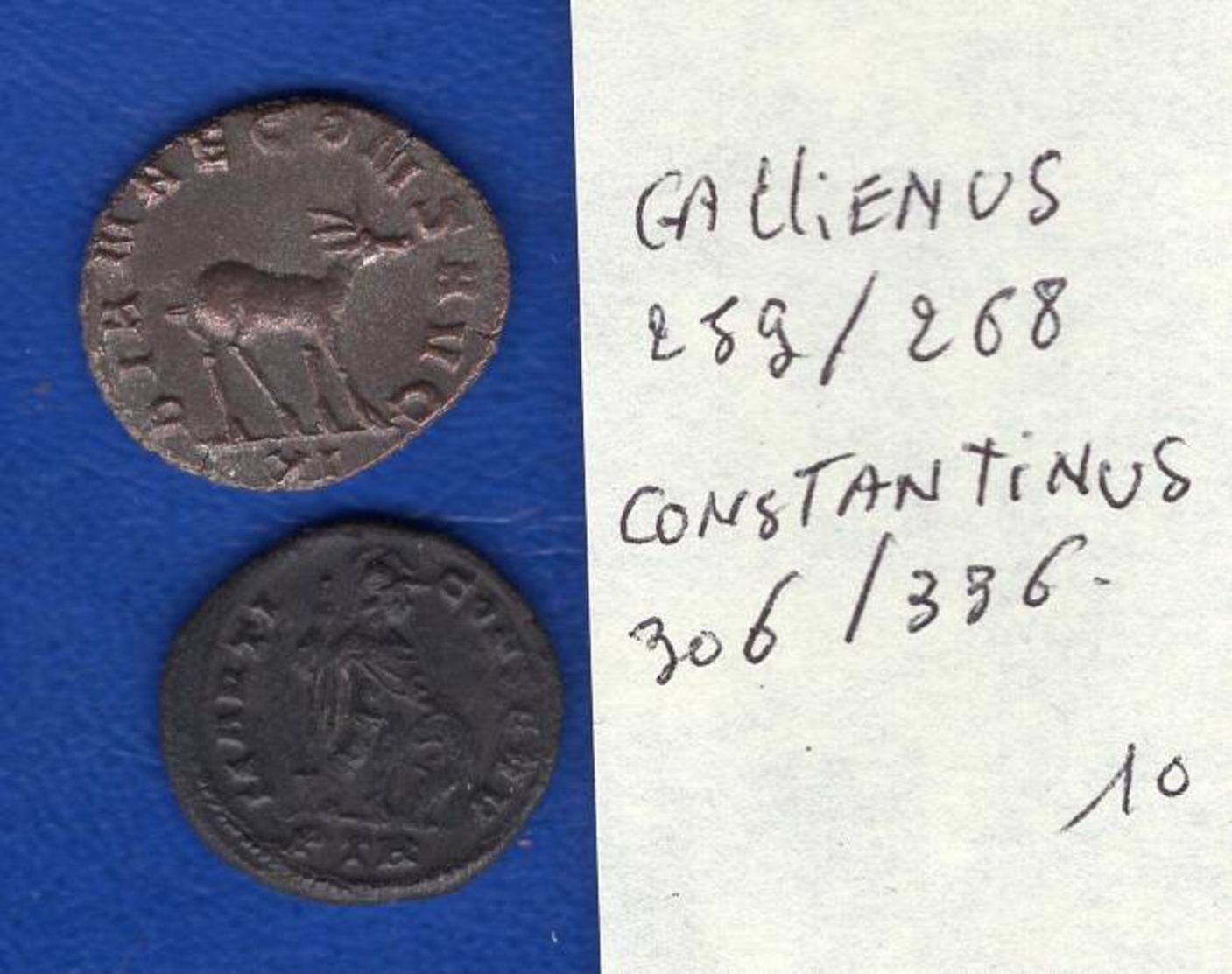 Gallirnus  259/268 +  Constantinus  306/336 - L'Anarchie Militaire (235 à 284)