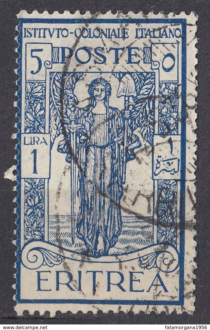 ERITREA (colonia Italiana) - 1926 - Yvert 112 Usato, Come Da Immagine. - Eritrea