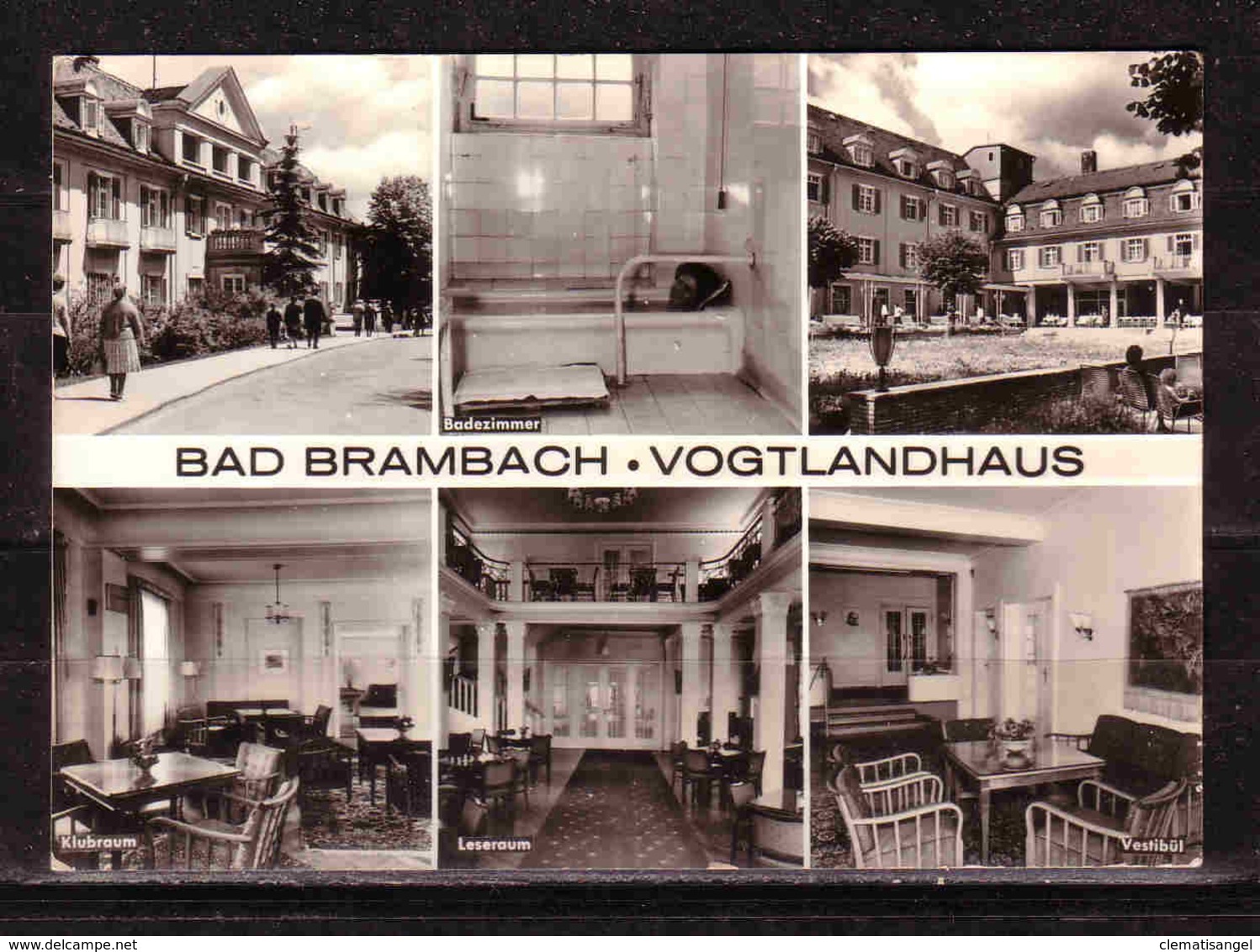 351c * BAD BRAMBACH * VOGTLANDHAUS * IN 6 ANSICHTEN **!! - Bad Brambach