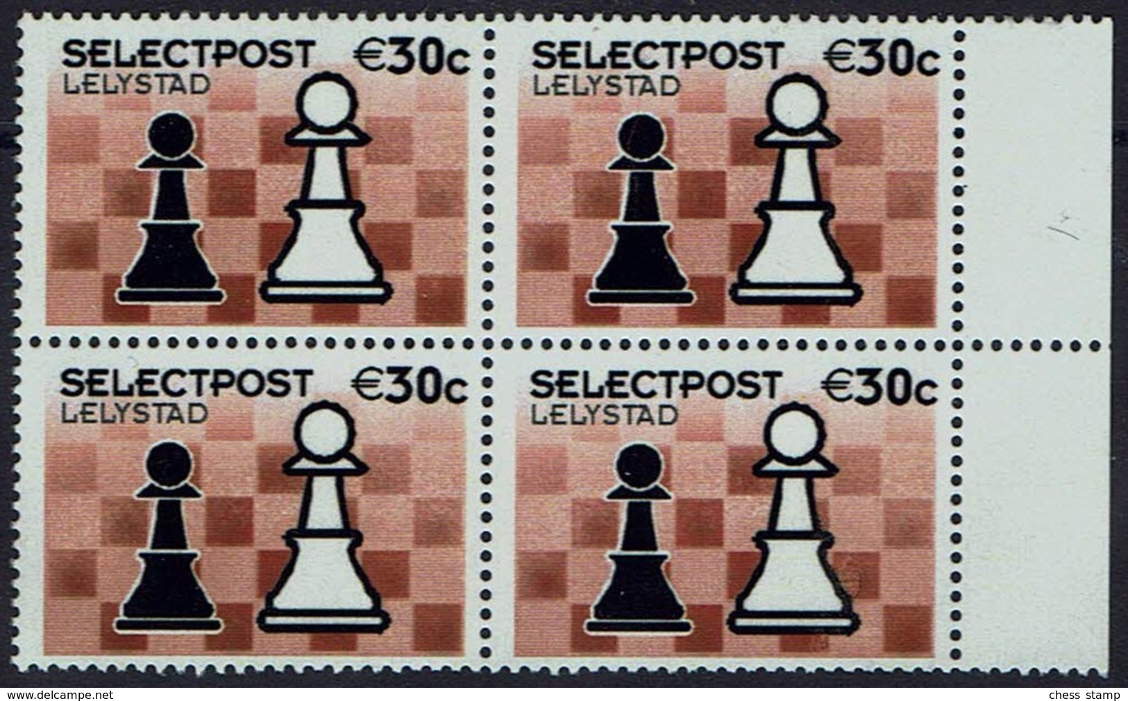 Schach Chess Ajedrez échecs - Niederlande Nederland - Stadspost Lelystad - Selectpost - Schach