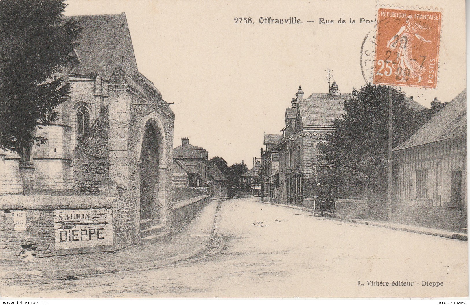 76 - OFFRANVILLE - Rue De La  Poste - Offranville