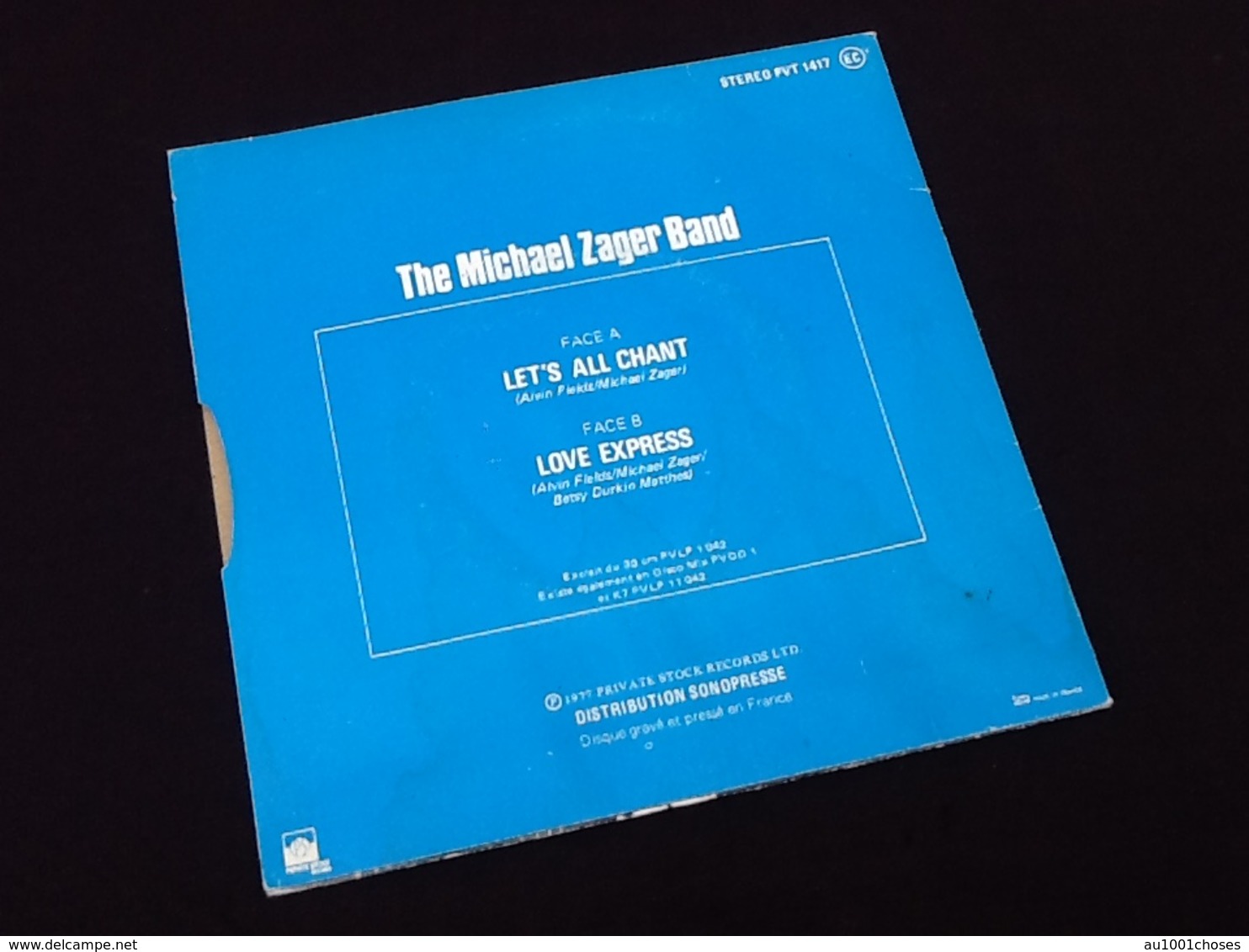 Vinyle 45 Tours  The Michael Zager Band  Let's All Chant... (1977) - Disco, Pop