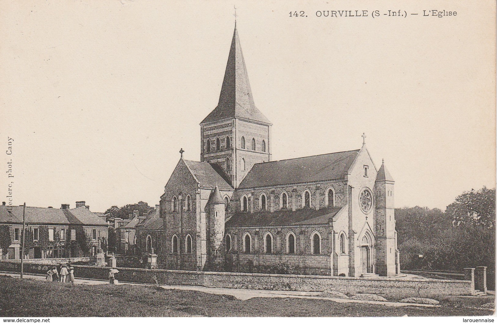 76 - OURVILLE - L' Eglise - Ourville En Caux