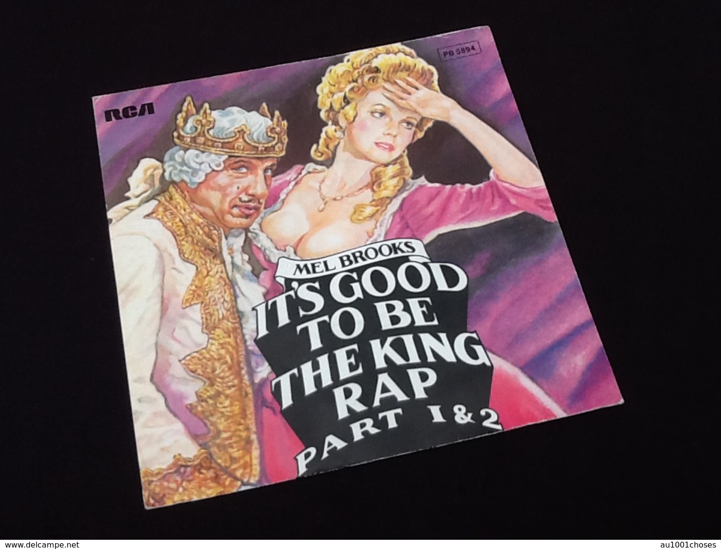 Vinyle 45 Tours  Mel  Brooks  It's Good To Be The King Rap (1981) - Disco, Pop