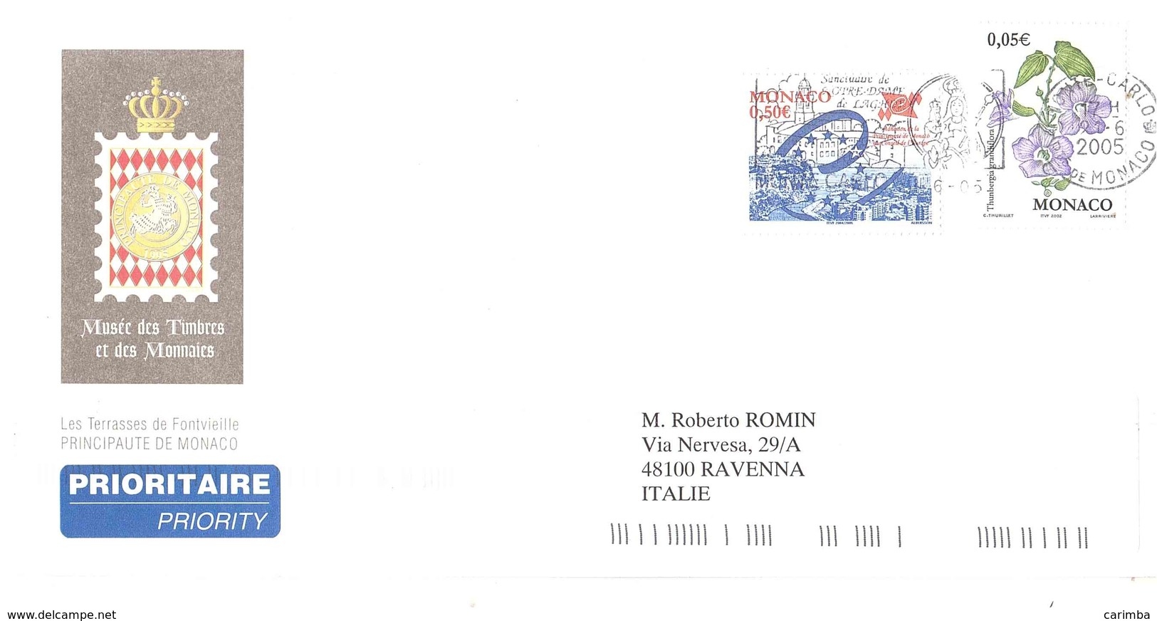 LETTERA X ITALY FIORI - Storia Postale