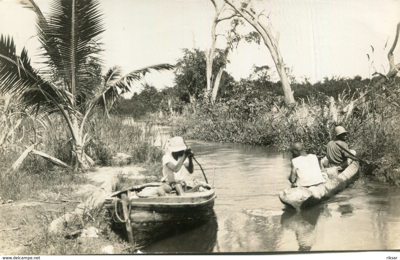 CARTE PHOTO(PERSONNAGE) AFRIQUE - Photographs