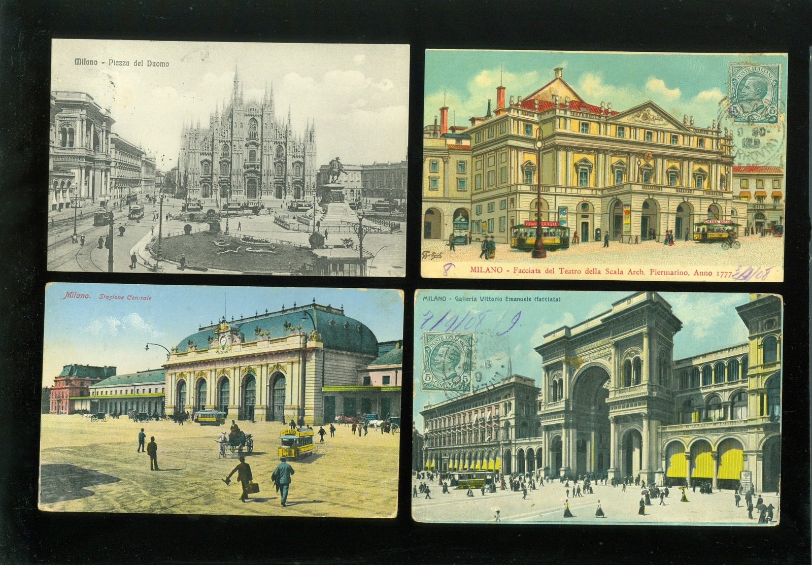 Beau lot de 60 cartes postales d' Italie  Italia  Italy      Mooi lot van 60 postkaarten van Italië - 60 scans