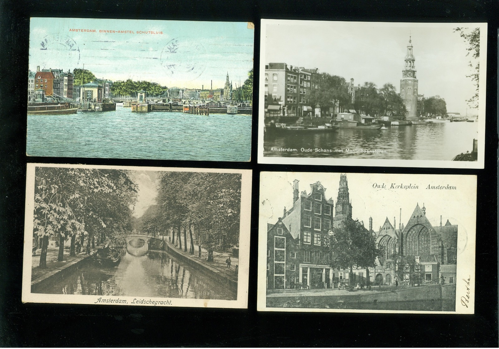 Mooi lot van 40 postkaarten van Nederland  Noord - Holland  Amsterdam  - 40 scans