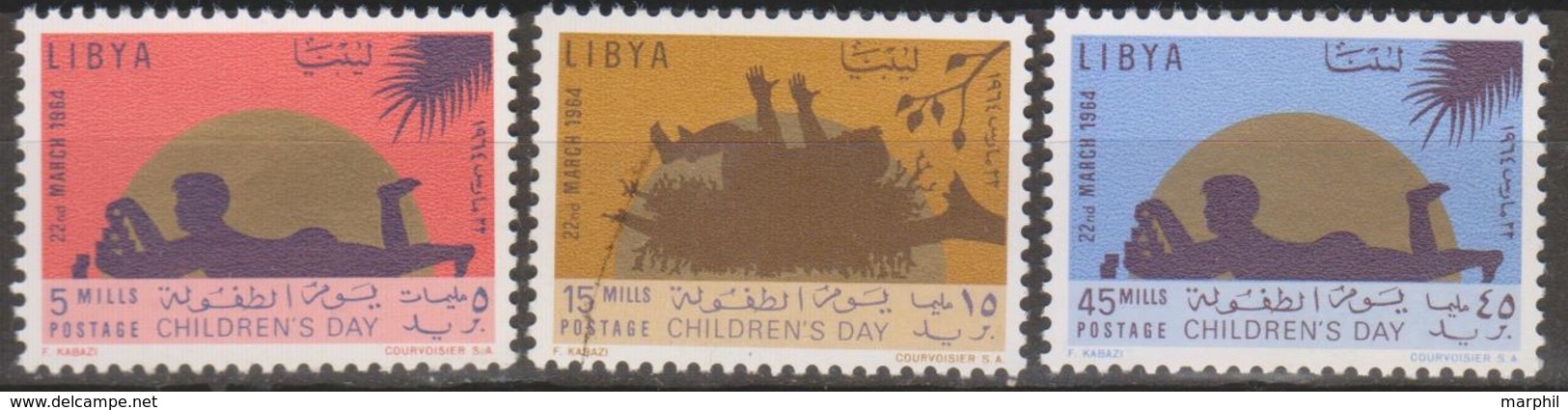 Libia 1964 3v MiN°145-147 MNH - Libia