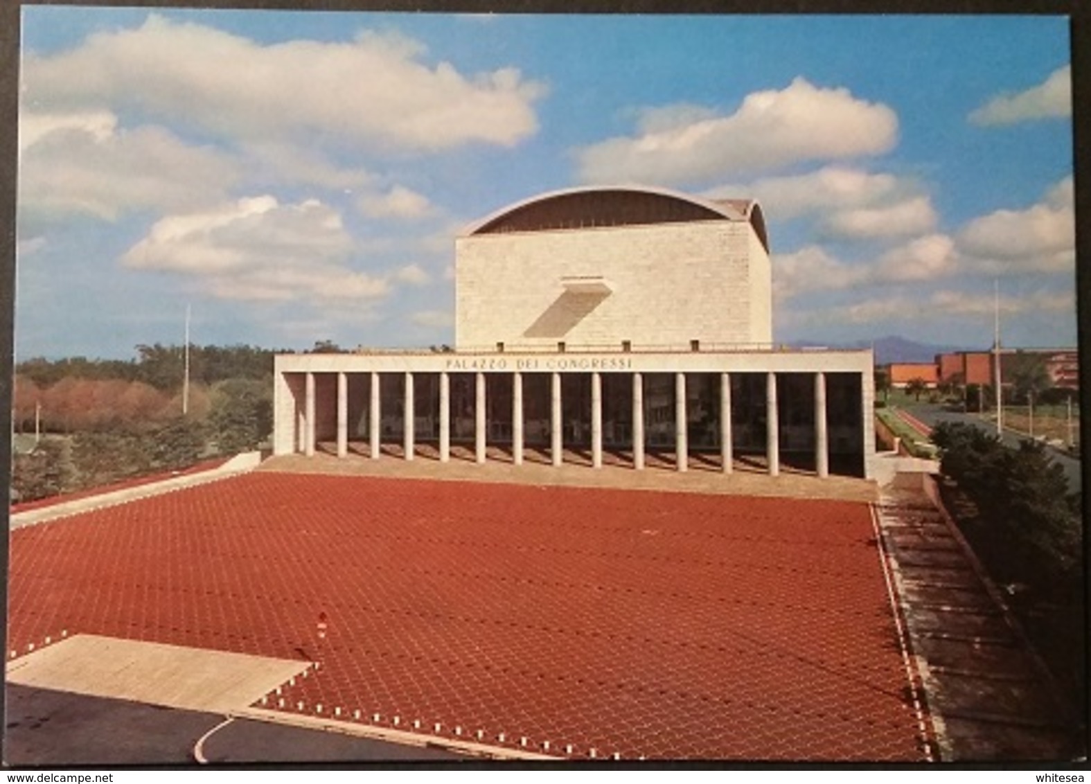 Ak Italien - Rom - Kongressgebäude - Enseñanza, Escuelas Y Universidades