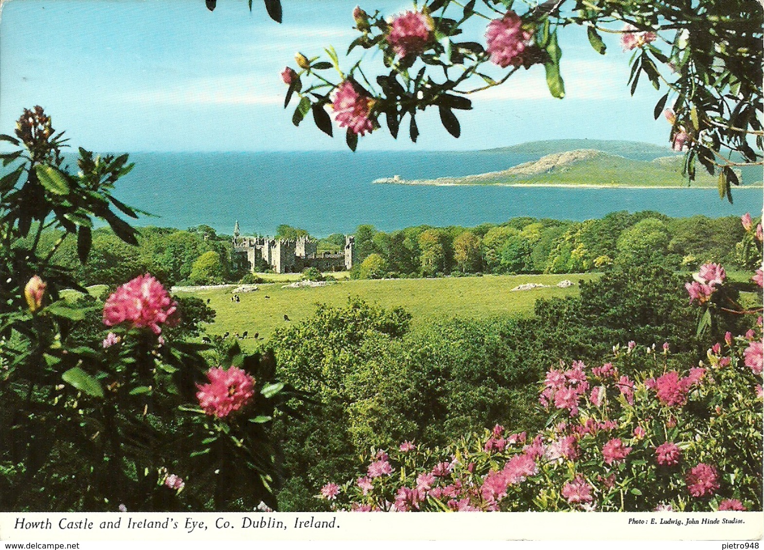 Dublin (Irlanda, Ireland) Howth Castle And Ireland's Eye, Panorama, Vue, Ansicht - Altri & Non Classificati