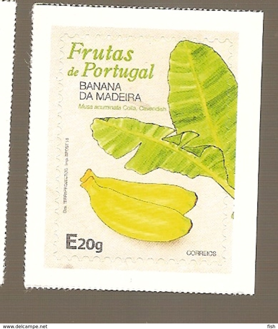 Portugal ** & Fruits Of Portugal, Banana From Madeira 2018 (6575) - Nuevos