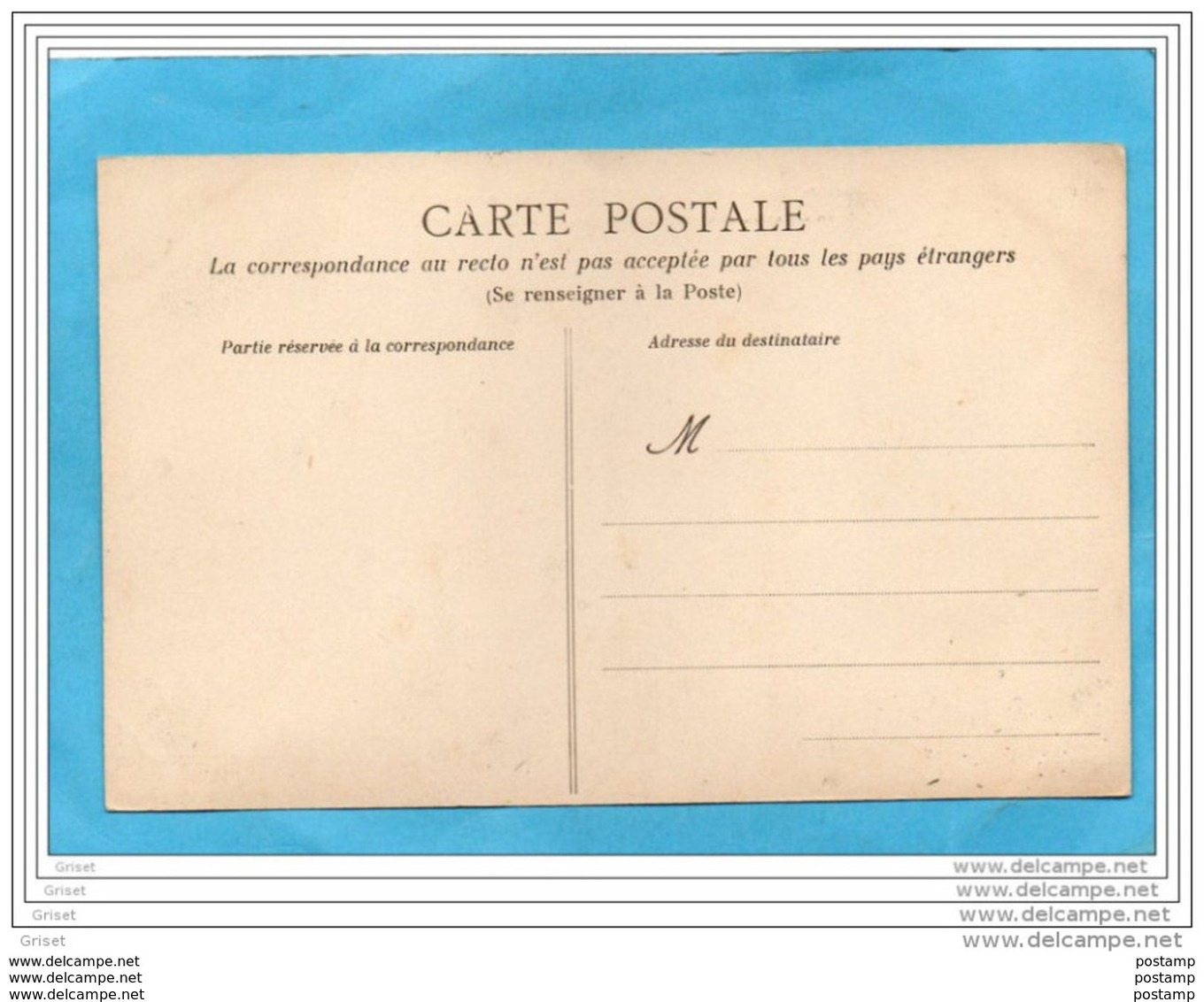 SAINT MALO-Naufrage Du Hilda Nov 1905--la Passerelle Où Furent Retrouvés 6 Survivants-carte D'origine - Catastrofi