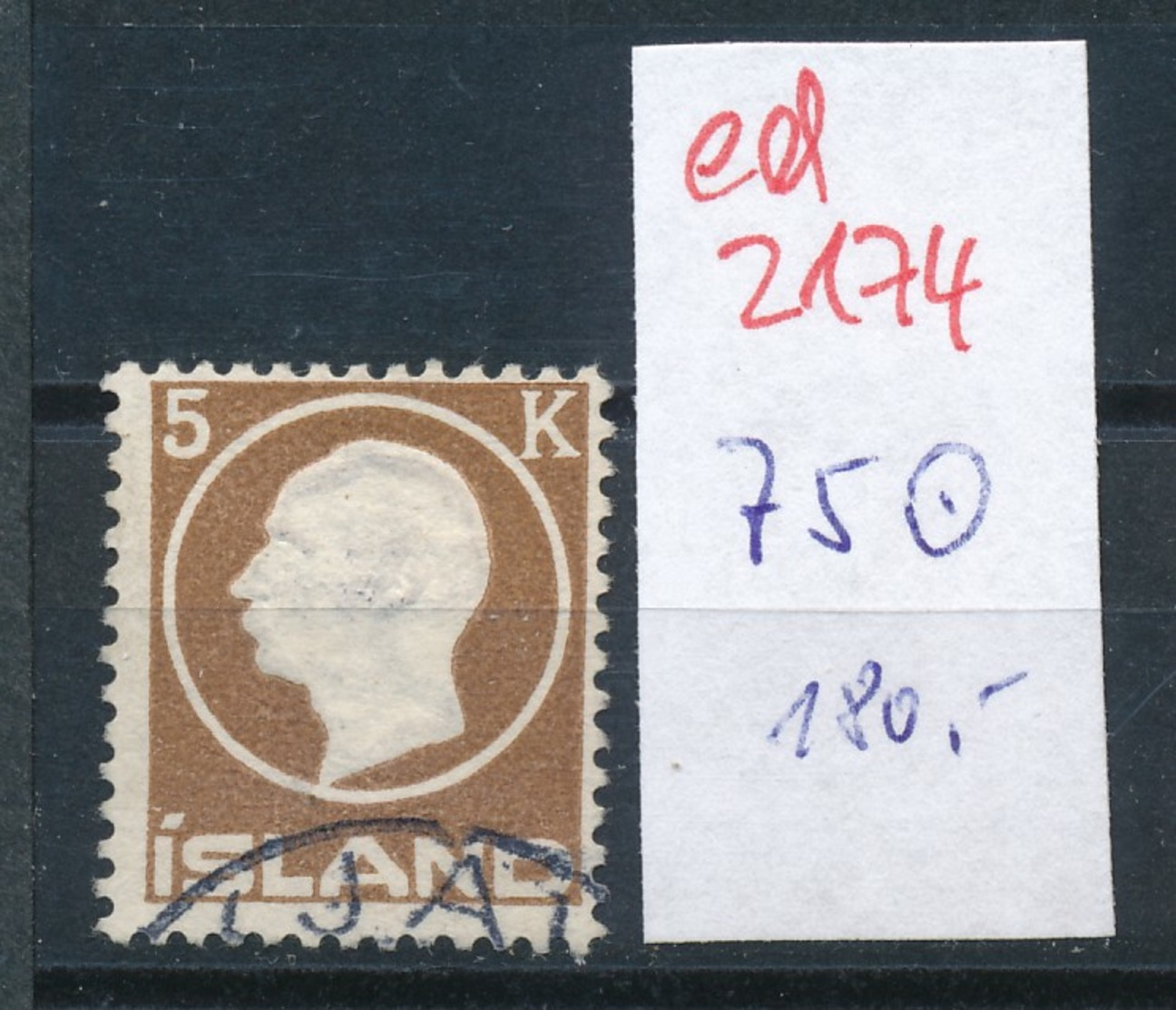 Island Nr. 75 O     (ed2174  ) Siehe Scan - Used Stamps