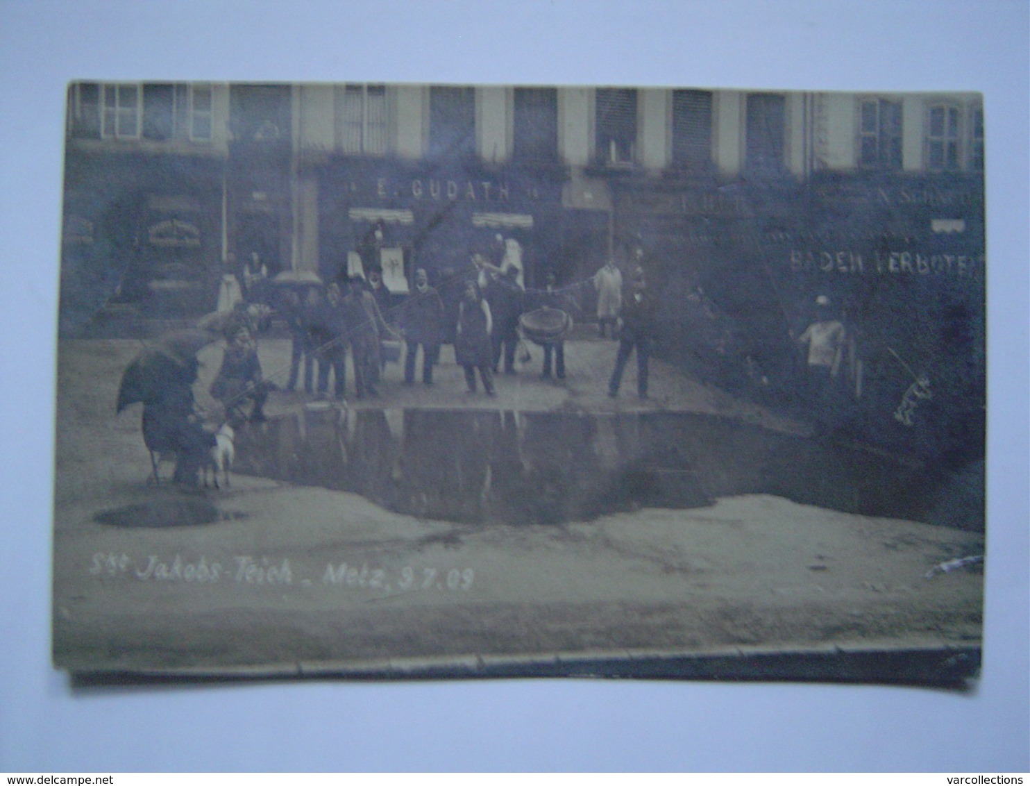 CARTE PHOTOGRAPHIE Ancienne : METZ 1909 / PHOTO HALL PRILLOT - Metz