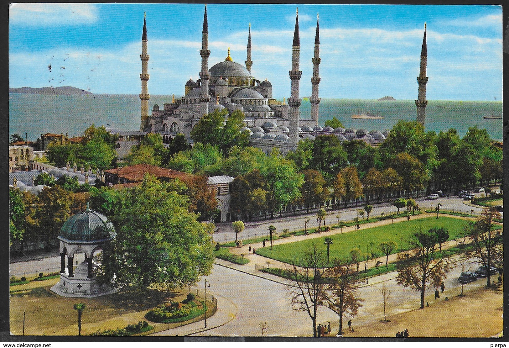 TURCHIA - ISTAMBUL - LA MOSCHEA BLU - VIAGGIATA 1986 - Turchia