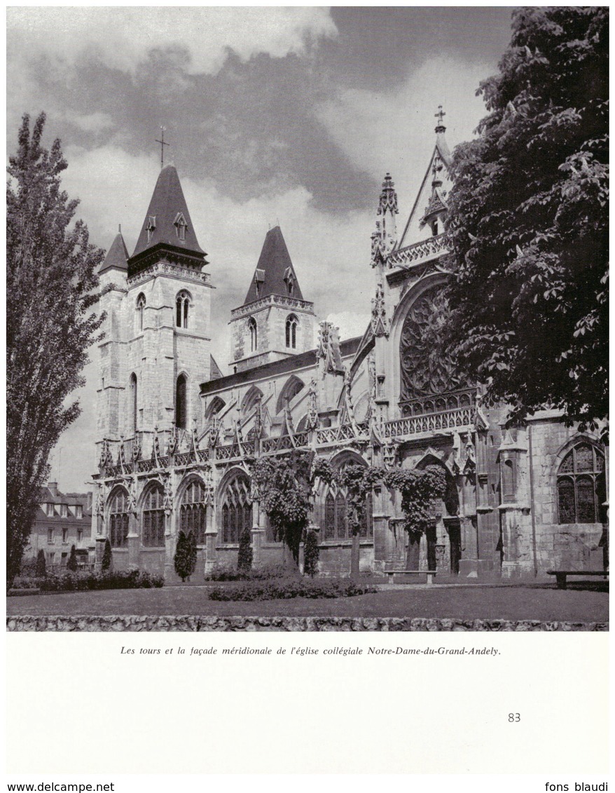 1967 - Iconographie - Les Andelys (Eure) - L'église Notre-Dame - FRANCO DE PORT - Unclassified