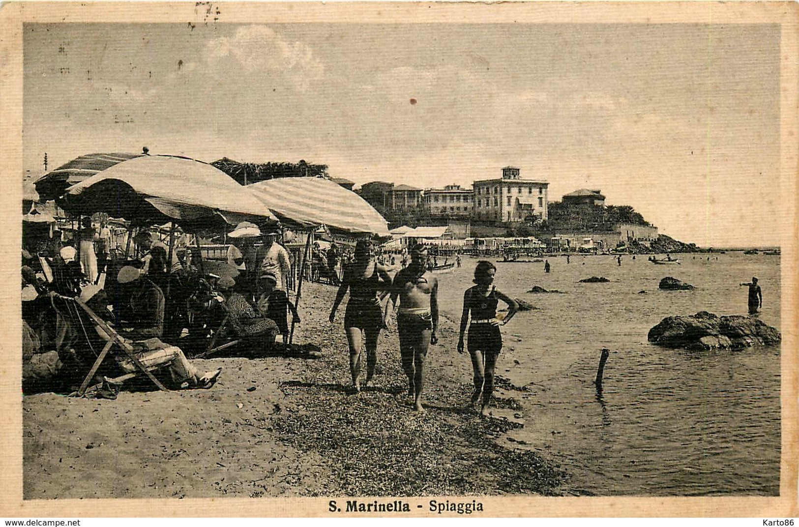 Italia * Italie * Santa Marinella * Spiaggia * Plage - Altri & Non Classificati