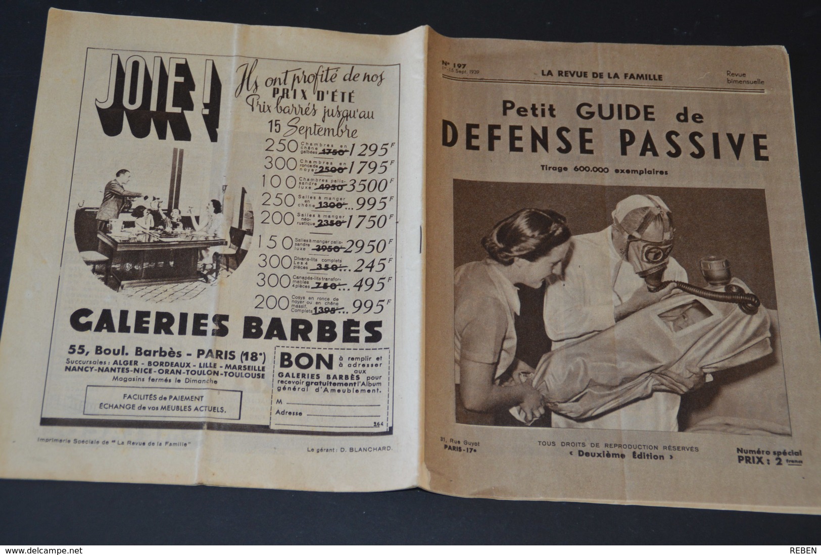 109/ Coupure De Presse-clipping - 24 Pages - Année 1939 - Militaria - Guide De Défense Passive - Otros & Sin Clasificación