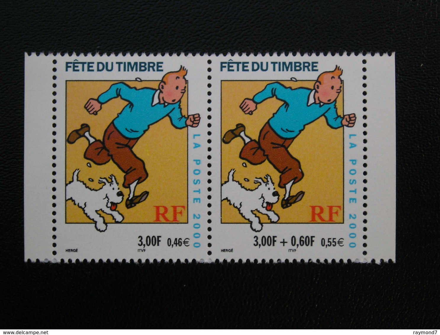 3303-3304   Tintin En Paire  NEUF**  2000 - Neufs