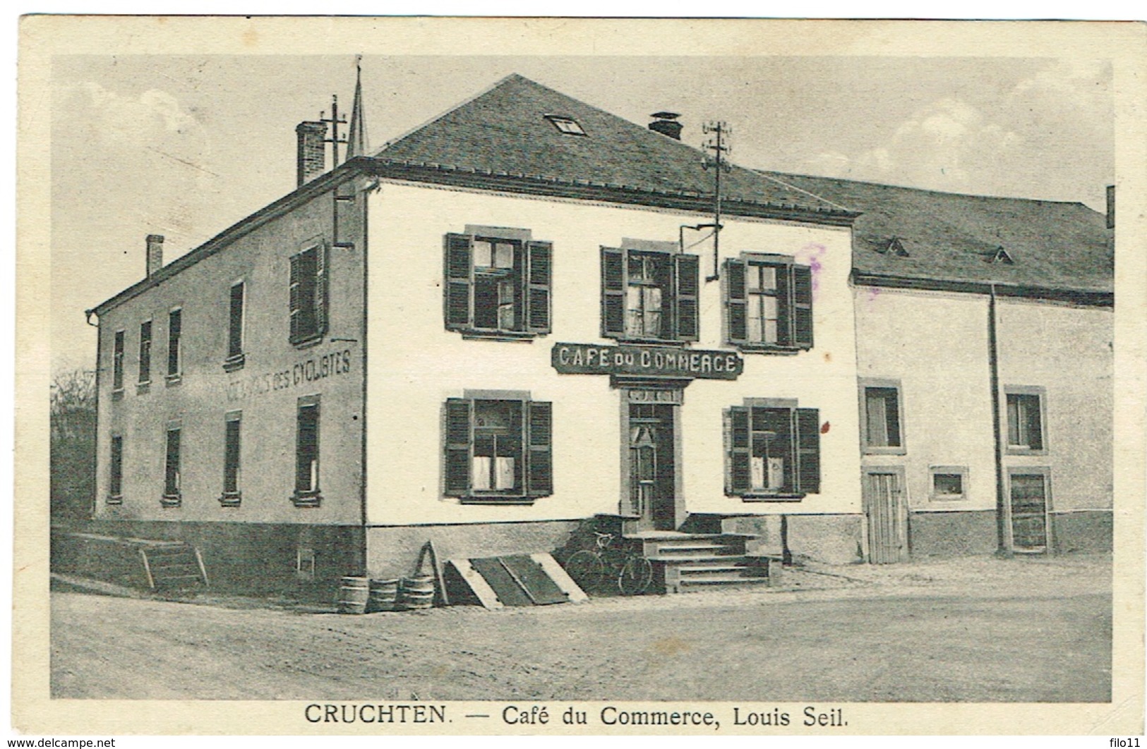 Café Du Commerce, (Louis Seil) CRUCHTEN - Autres & Non Classés