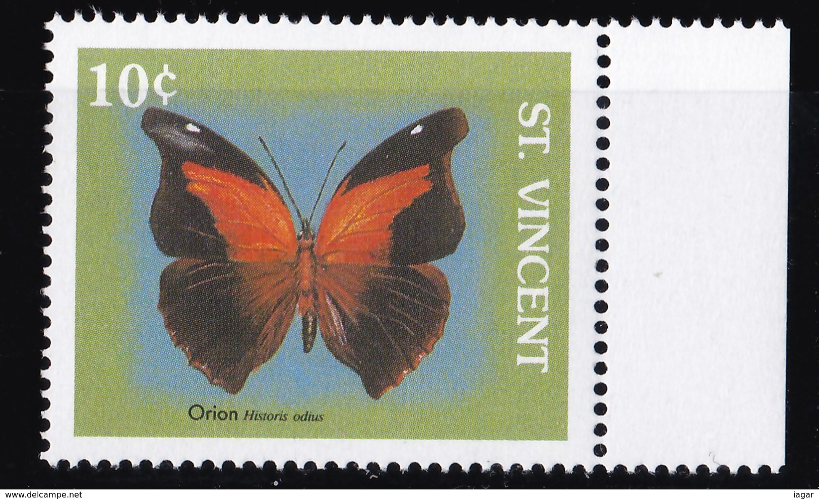 THEMATIC BUTTERFLIES - ST. VINCENT - Schmetterlinge